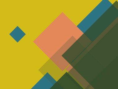 Soyut düz renkli kare iş arkaplan şablonu