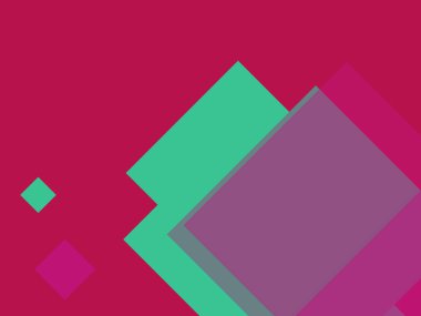 Soyut düz renkli kare iş arkaplan şablonu