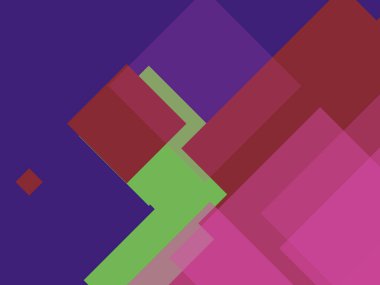 Soyut düz renkli kare iş arkaplan şablonu