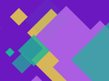 Soyut düz renkli kare iş arkaplan şablonu