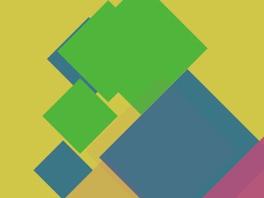 Soyut düz renkli kare iş arkaplan şablonu