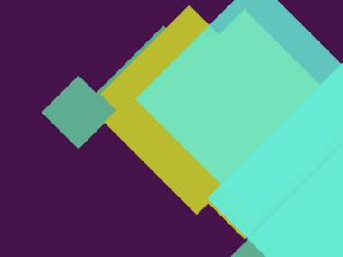 Soyut düz renkli kare iş arkaplan şablonu