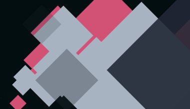 Renkli minimal basit soyut düz kare iş arkaplan deseni