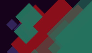 Renkli minimal basit soyut düz kare iş arkaplan deseni