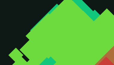 Renkli minimal basit soyut düz kare iş arkaplan deseni