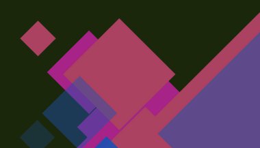 Renkli minimal basit soyut düz kare iş arkaplan deseni