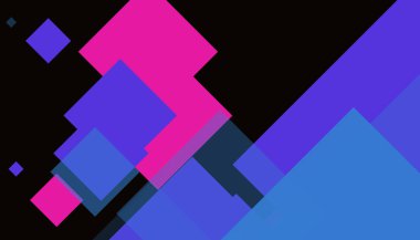 Renkli minimal basit soyut düz kare iş arkaplan deseni