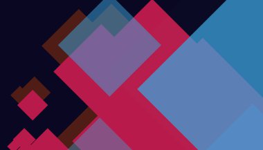 Renkli minimal basit soyut düz kare iş arkaplan deseni