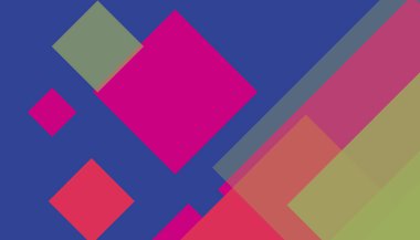 Renkli minimal basit soyut düz kare iş arkaplan deseni