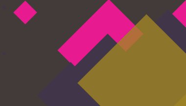 Asgari soyut düz renkli kare iş arkaplan deseni