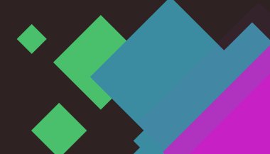 Asgari soyut düz renkli kare iş arkaplan deseni