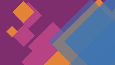 Asgari soyut düz renkli kare iş arkaplan deseni