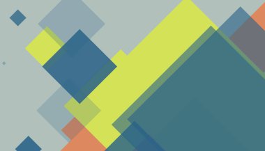 Asgari soyut düz renkli kare iş arkaplan deseni