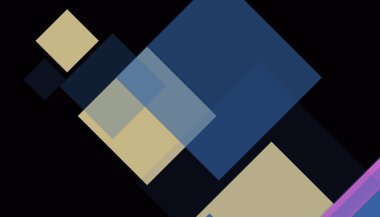 Asgari soyut düz renkli kare iş arkaplan deseni