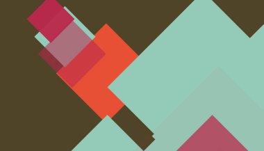 Asgari soyut düz renkli kare iş arkaplan deseni