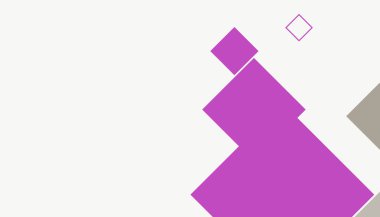 Temiz renkli minimal basit soyut düz kare iş arkaplan deseni beyaz arkaplan