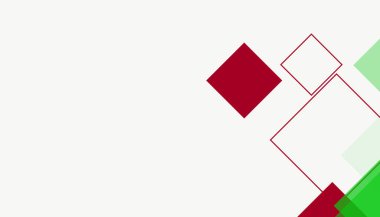 Temiz renkli minimal basit soyut düz kare iş arkaplan deseni beyaz arkaplan