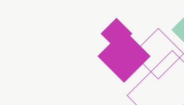 Temiz renkli minimal basit soyut düz kare iş arkaplan deseni beyaz arkaplan