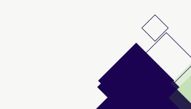 Temiz renkli minimal basit soyut düz kare iş arkaplan deseni beyaz arkaplan