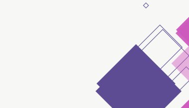 Temiz renkli minimal basit soyut düz kare iş arkaplan deseni beyaz arkaplan