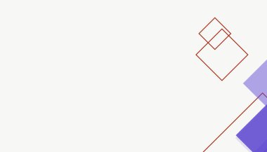 Temiz renkli minimal basit soyut düz kare iş arkaplan deseni beyaz arkaplan