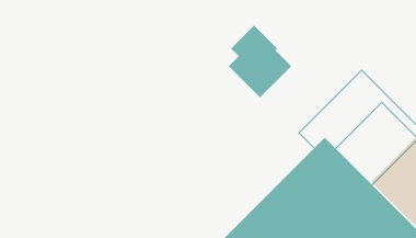 Temiz renkli minimal basit soyut düz kare iş arkaplan deseni beyaz arkaplan