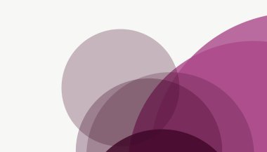 Basit soyut renkli çember arkaplan deseni tasarımı