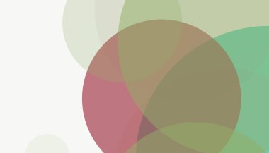 Basit soyut renkli çember arkaplan deseni tasarımı