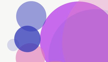 Basit soyut renkli çember arkaplan deseni tasarımı