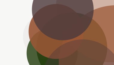 Basit soyut renkli çember arkaplan deseni tasarımı