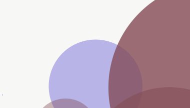 Basit soyut renkli çember arkaplan deseni tasarımı