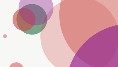 Basit soyut renkli çember arkaplan deseni tasarımı