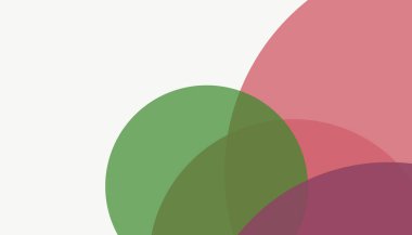 Basit soyut renkli çember arkaplan deseni tasarımı