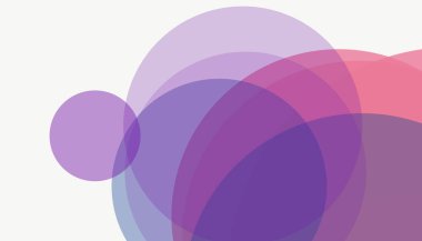 Basit soyut renkli çember arkaplan deseni tasarımı