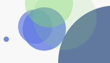 Basit soyut renkli çember arkaplan deseni tasarımı