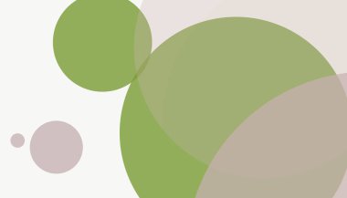 Basit soyut renkli çember arkaplan deseni tasarımı