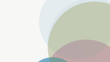 Basit soyut renkli çember arkaplan deseni tasarımı