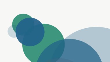 Basit soyut renkli çember arkaplan deseni tasarımı