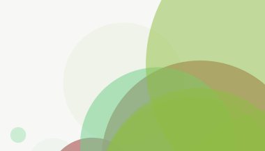 Basit soyut renkli çember arkaplan deseni tasarımı