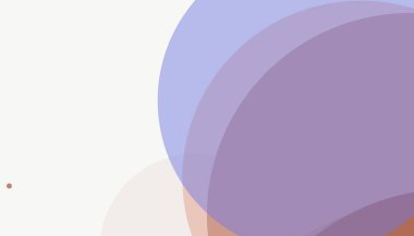 Basit soyut renkli çember arkaplan deseni tasarımı