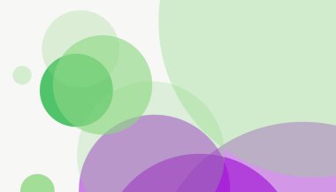 Beyaz arkaplanı olan basit, modern, soyut yuvarlak daireler.