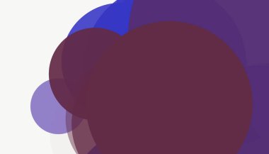 Beyaz arkaplanı olan basit, modern, soyut yuvarlak daireler.