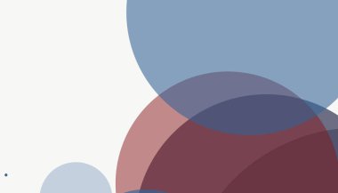 Beyaz arkaplanı olan basit, modern, soyut yuvarlak daireler.