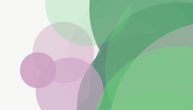 Beyaz arkaplanı olan basit, modern, soyut yuvarlak daireler.