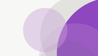 Beyaz arkaplanı olan basit, modern, soyut yuvarlak daireler.