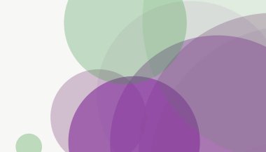 Beyaz arkaplanı olan basit, modern, soyut yuvarlak daireler.