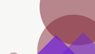 Modern renkli geometrik şekiller basit soyut desen arkaplanı