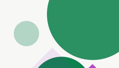 Modern renkli geometrik şekiller basit soyut desen arkaplanı