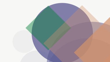 Modern renkli geometrik şekiller basit soyut desen arkaplanı