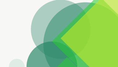 Modern renkli geometrik şekiller basit soyut desen arkaplanı